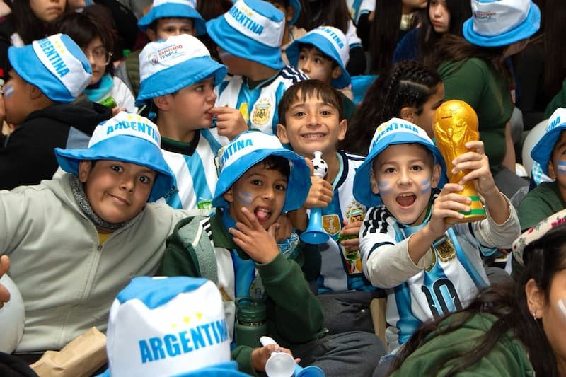 Una jornada para alentar a la Selección y promover espacios de cuidado en comunidad