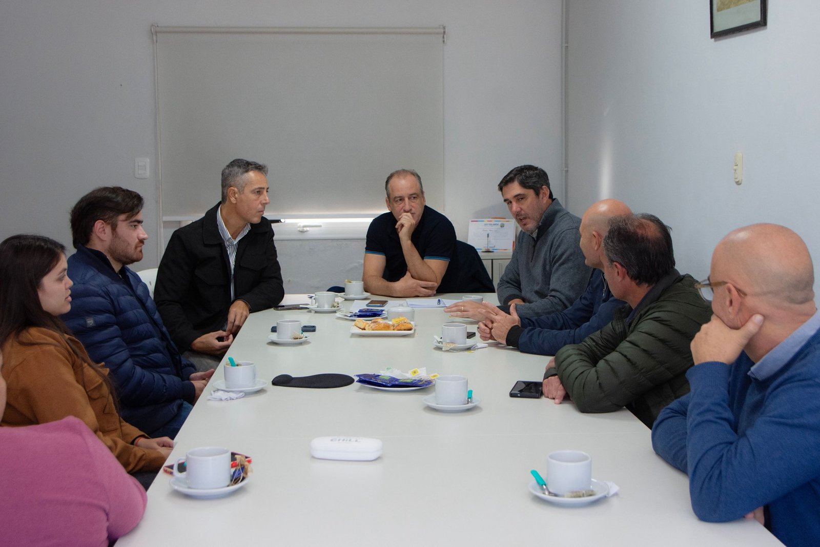 Autoridades nacionales de Ambiente en Santiago Temple